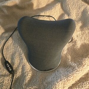 Blue Massage Pillow with Remote